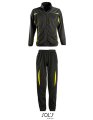 Kinder Trainingspak Camp Nou Sols 90301 Black-Lemon-Black